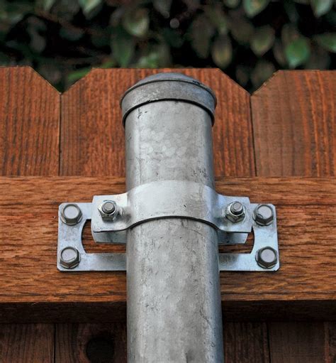 metal fence brackets|metal fence brackets for wood.